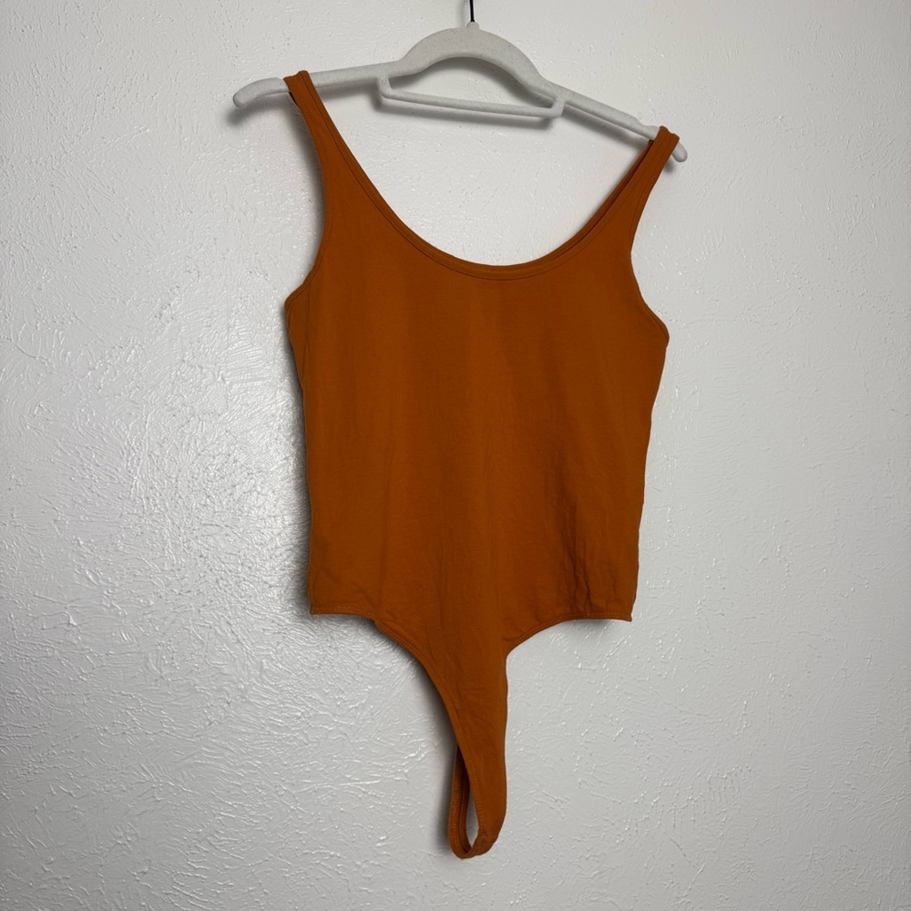 BP Rust Copper Orange Tank Top Thing Bodysuit